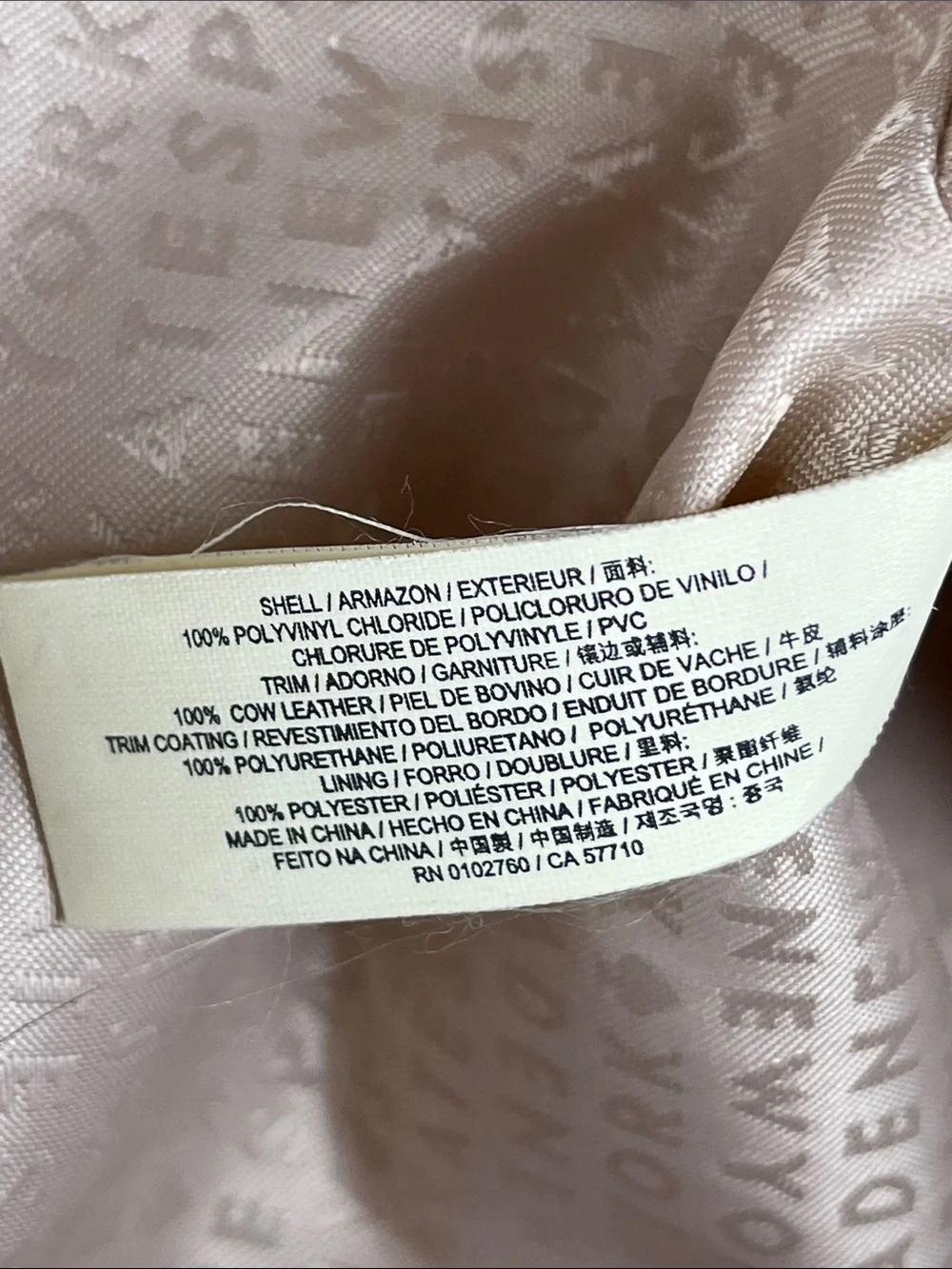 KATE SPADE NEW YORK Grant Street Jules Large Tote Tan White Black Stripe